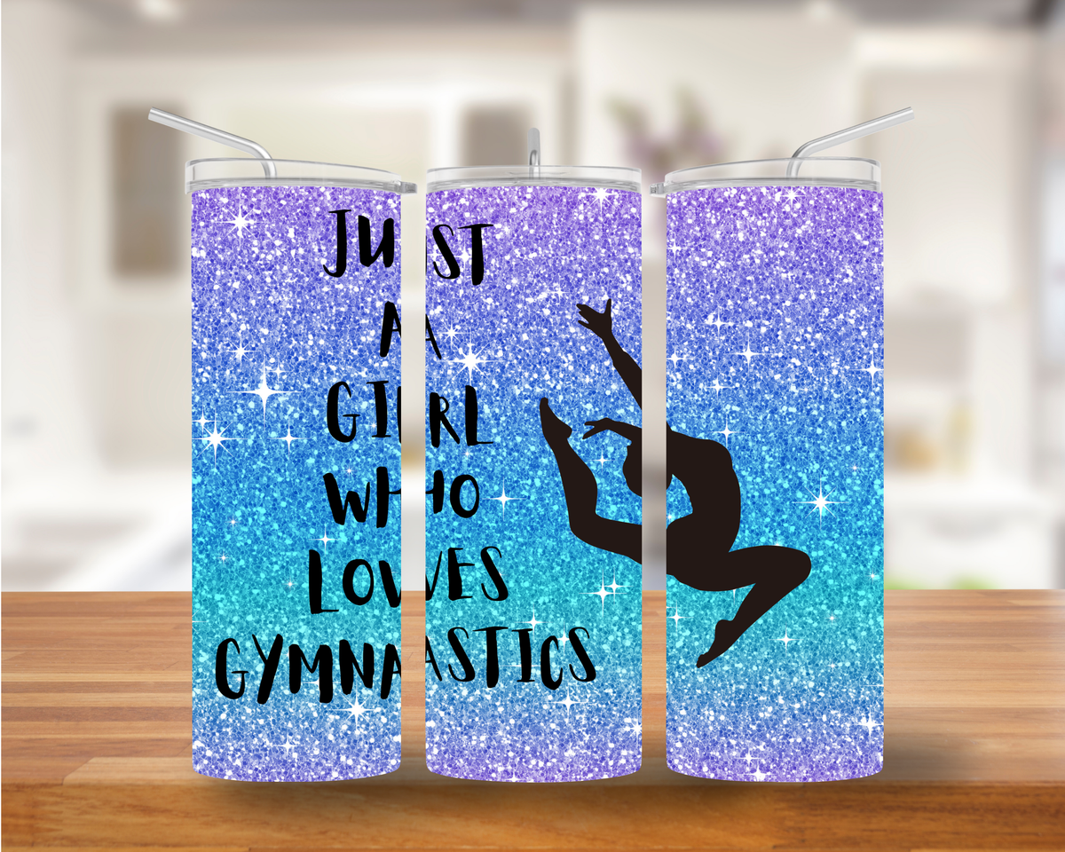 JUST A GIRL TUMBLER