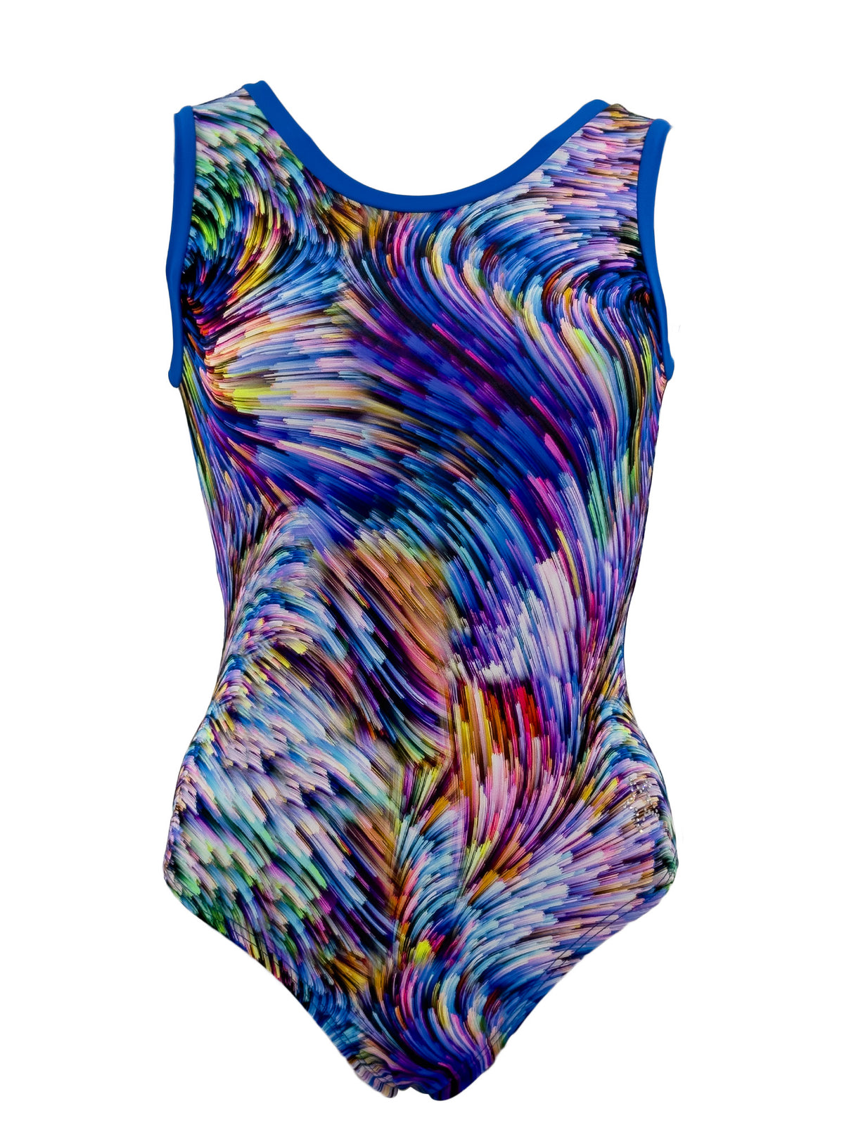 Light Speed Tank Style leotard front view