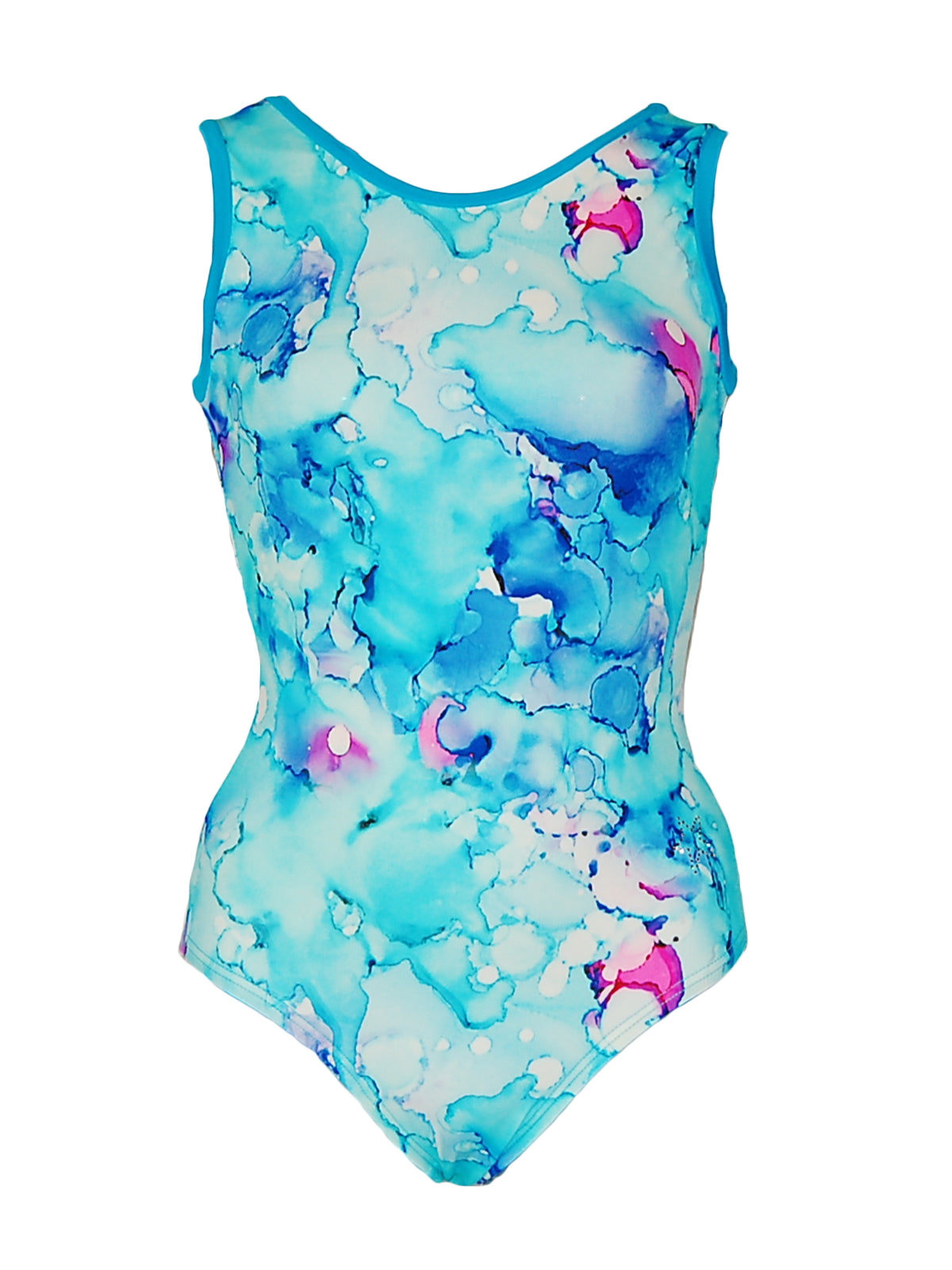 Front image of tank style leotard