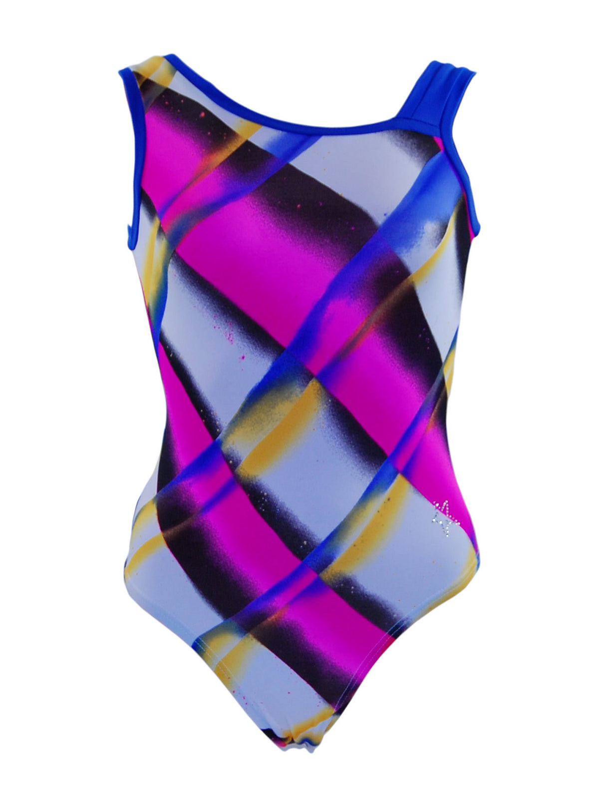 Front image of Off the Shoulder style leotard