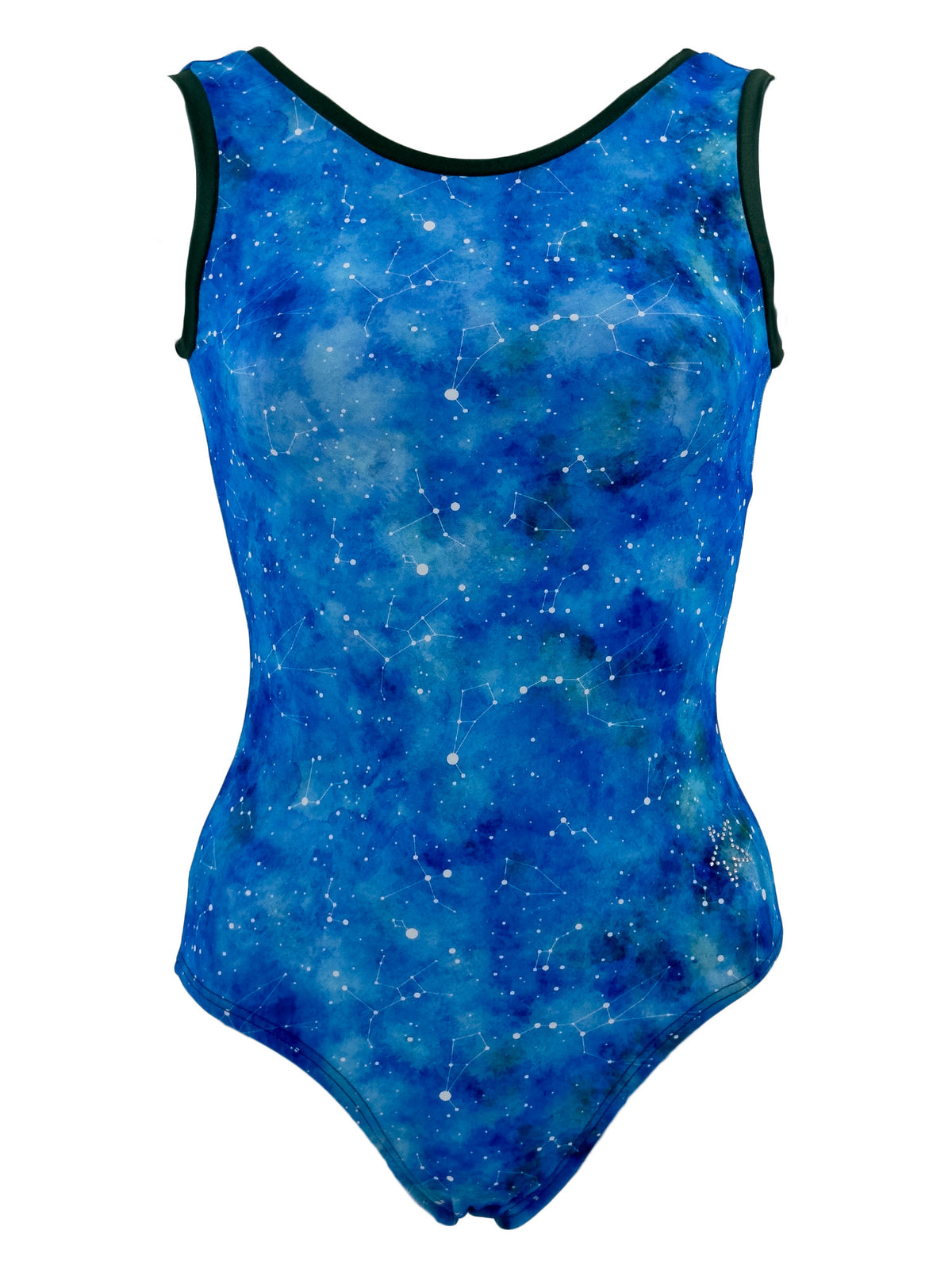 Constellations tank style leotard front view