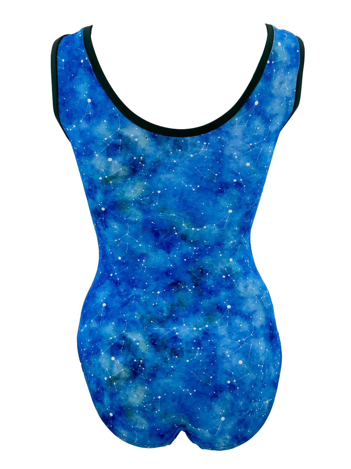 Constellations tank style leotard back view