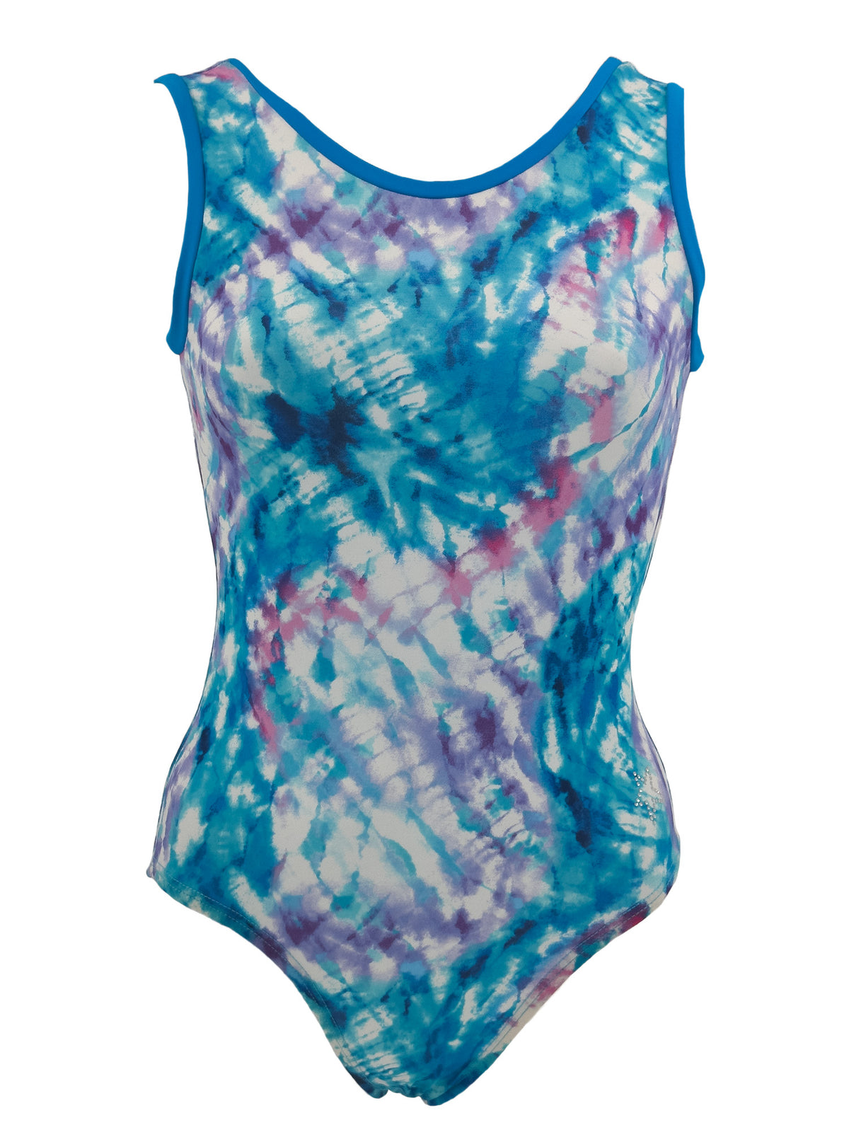 Front image tank style Cotton Candy Leotard