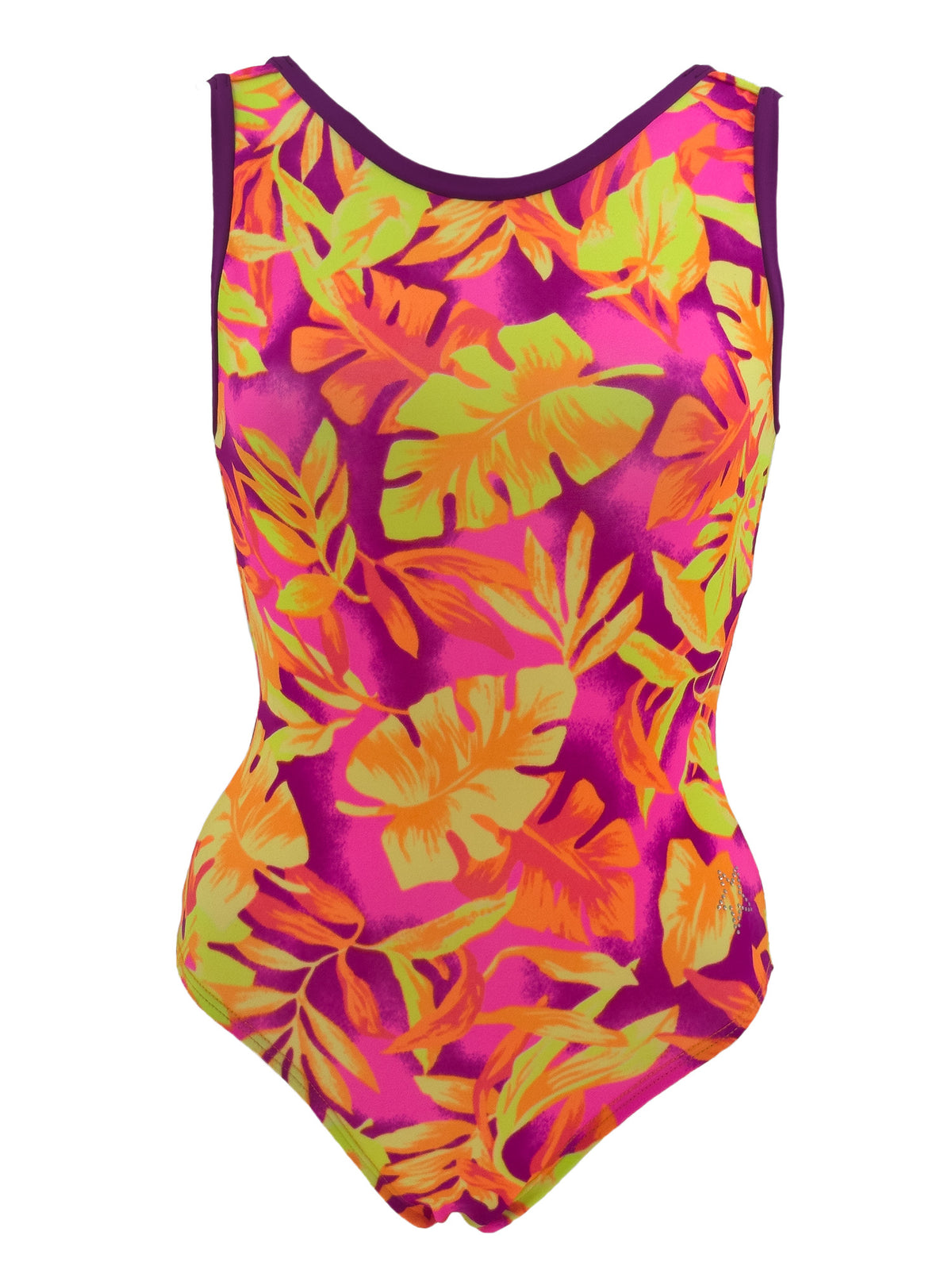 PALM LEAVES LEOTARD