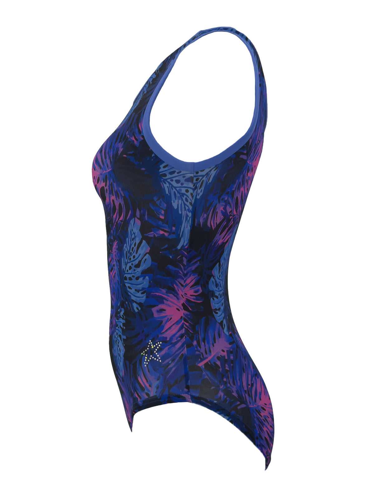 Full side image tank style Sunset Montera Leotard