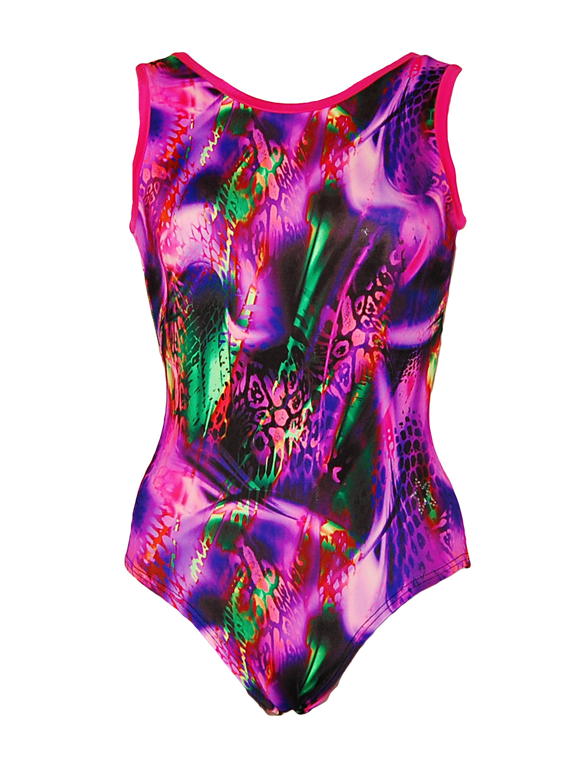 Front image of tank style leotard
