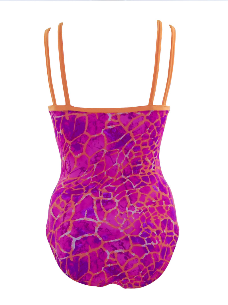 Back image of Double Strap style leotard