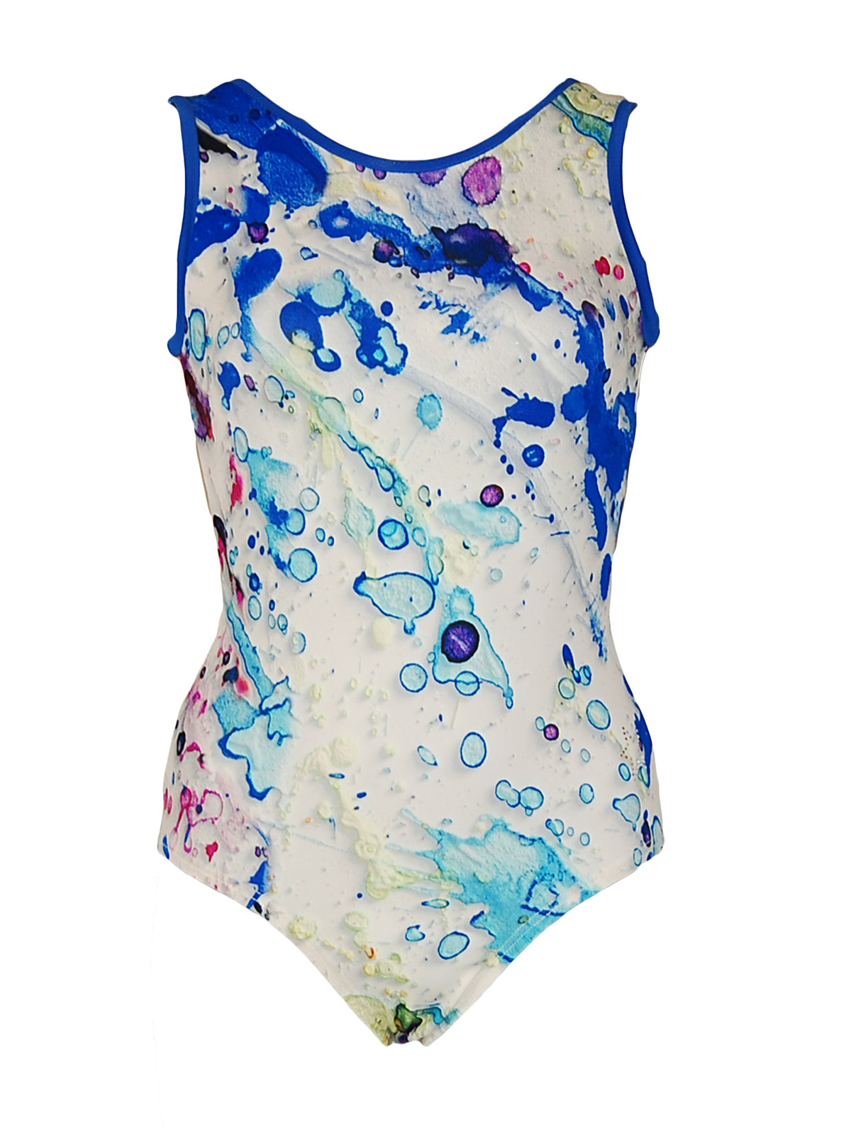 Front image of tank style leotard