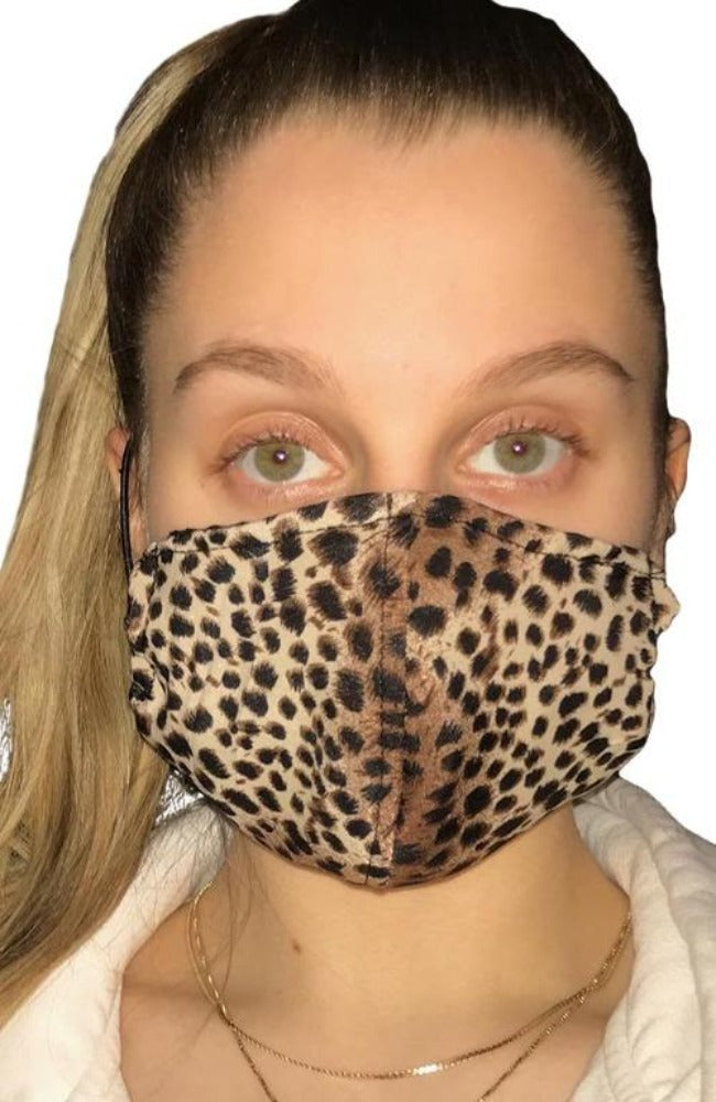 Face Mask Non-Medical Cheetah 